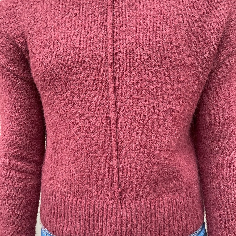 Yet Again Rust Cropped Sweater - Picture 2 of 5